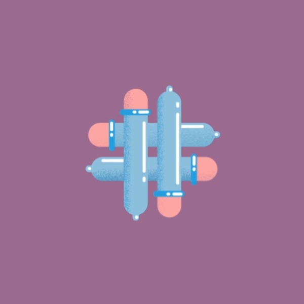 #BeforeSex animated typography — Hashtag